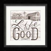 Life is Good Fine Art Print