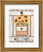 Sunflower Welcome Fine Art Print