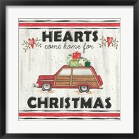 Hearts Come Home for Christmas Fine Art Print