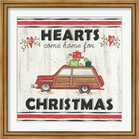 Hearts Come Home for Christmas Fine Art Print