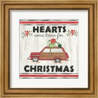 Hearts Come Home for Christmas Fine Art Print