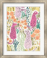 Hello Cheetah - Pink Fine Art Print