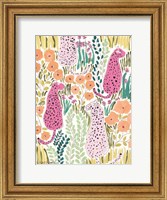 Hello Cheetah - Pink Fine Art Print