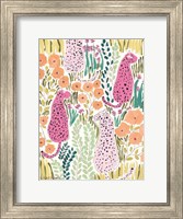 Hello Cheetah - Pink Fine Art Print