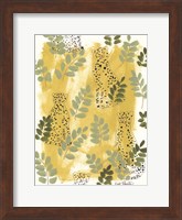 Hello Cheetah - Green Fine Art Print