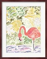 Fancy the Flamingo Fine Art Print
