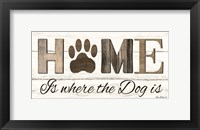 Home is Where the Dog is Fine Art Print