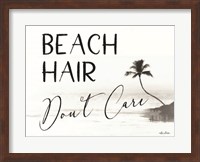 Beach Hair, Don't Care Fine Art Print