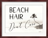 Beach Hair, Don't Care Fine Art Print