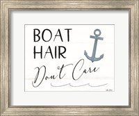 Boat Hair, Don't Care Fine Art Print