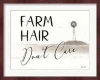 Farm Hair, Don't Care Fine Art Print