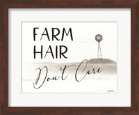 Farm Hair, Don't Care Fine Art Print