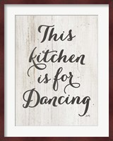 This Kitchen is for Dancing Fine Art Print