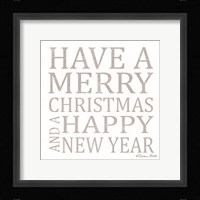 Have a Merry Christmas Fine Art Print