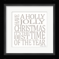 Holly Jolly Christmas Fine Art Print