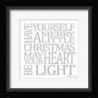 Merry Little Christmas Fine Art Print