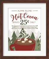 Hot Cocoa Served Daily Fine Art Print