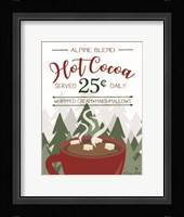 Hot Cocoa Served Daily Fine Art Print