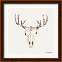 Boho Steer Head I Fine Art Print