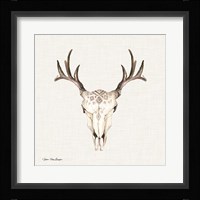 Boho Steer Head II Fine Art Print