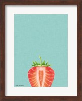 Blue Strawberry Fine Art Print