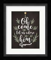 Oh Come Let Us Adore Him Fine Art Print