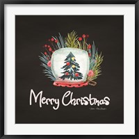 Merry Christmas Candle Fine Art Print