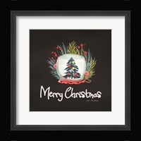 Merry Christmas Candle Fine Art Print