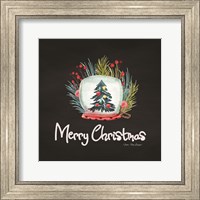 Merry Christmas Candle Fine Art Print