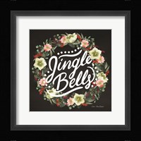 Jingle Bells Wreath Fine Art Print