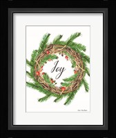 Joy Wreath Fine Art Print