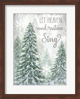Let Heaven and Nature Sing Fine Art Print