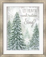 Let Heaven and Nature Sing Fine Art Print