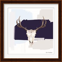 Colored Steer Head III Fine Art Print