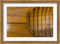Vintage wooden Canoe Detail Fine Art Print