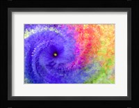 Abstract Flowers in a Twirl Fine Art Print