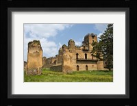 Fasilides' Castle in the fortress-city of Fasil Ghebbi, Gondar, Ethiopia Fine Art Print