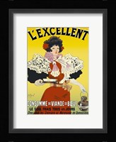 L'excellent, Consomme de Viande de Boeuf Fine Art Print