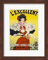 L'excellent, Consomme de Viande de Boeuf Fine Art Print