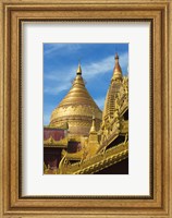 Shwezigon Pagoda, Bagan, Mandalay Region, Myanmar Fine Art Print