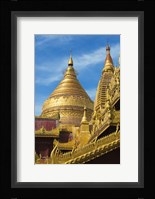 Shwezigon Pagoda, Bagan, Mandalay Region, Myanmar Fine Art Print