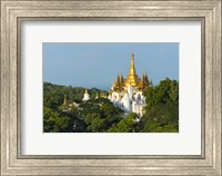 Pagoda on Sagaing Hill, Mandalay, Myanmar Fine Art Print