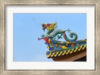 Dragon Sculpture, South Putuo Temple, Xiamen, Fujian Province, China Fine Art Print