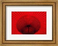 Red Umbrella, Gifu, Japan Fine Art Print
