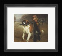 Off to School Fine Art Print