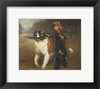 Off to School Fine Art Print