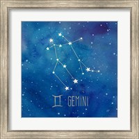 Star Sign Gemini Fine Art Print