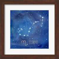 Star Sign Scorpio Fine Art Print
