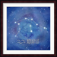 Star Sign Aquarius Fine Art Print