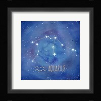 Star Sign Aquarius Fine Art Print